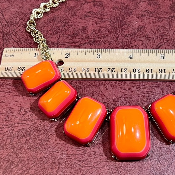 Large Colorful Statement Necklace. Big and Bold colors! - Picture 4 of 15